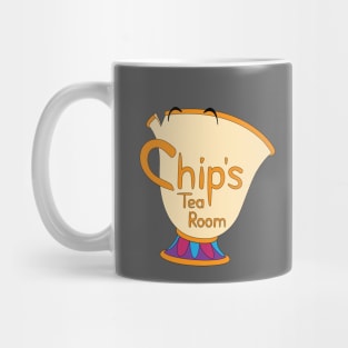Chip's Tea Room Logo Mug